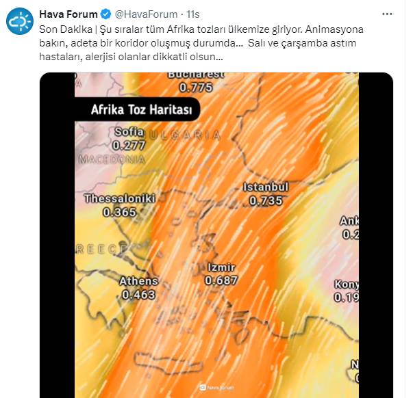 Meteoroloji tarih vererek uyardı Afrika’dan büyük tehlike geliyor! Pencereyi kapıyı kapatın 9